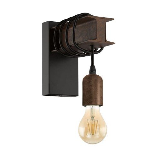 Eglo 43152 - Wall Lamp TOWNSHEND 1xE27/10W/230V