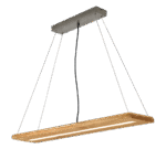 Pakabinamas modernus LED šviestuvas BRAD WOOD