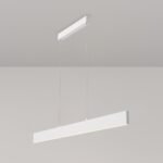Pakabinamas LED šviestuvas STEP baltas 30W