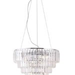 Pakabinamas šviestuvas MONACO chromas 60cm