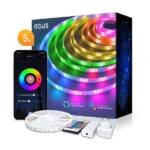 LED juostos komplektas su Wi-Fi valdikliu ir maitinimo šaltiniu, RGB, 5m