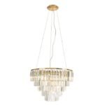Pakabinamas šviestuvas MONACO auksinis 60cm