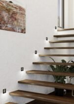 Įmontuojamas LED šviestuvas MECINOS 3000K juodos spalvos - Image 2