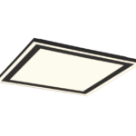 Lubinis LED šviestuvas CARUS-6 D43 juodas