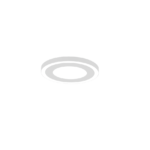 Lubinis LED šviestuvas CARUS D20 baltas