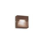 Sieninis lauko LED šviestuvas DEDRA 3W IP65 rudos spalvos