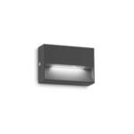 Sieninis lauko LED šviestuvas DEDRA 3W IP65 antracito spalvos