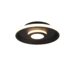 Lubinis LED šviestuvas ASCARI 28W juodos spalvos