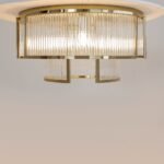 Lubinis šviestuvas FRAME aukso spalvos D55 cm - Image 6