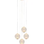 Pakabinamas LED šviestuvas CINTRA 5 23,5W 2700K D32 aukso spalvos