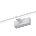 Sieninis LED šviestuvas ALBINA 60 cm baltos spalvos