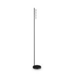 Pastatomas LED šviestuvas PING PONG 11W juodos spalvos