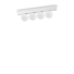 Sieninis / lubinis LED šviestuvas PING PONG 4 12W baltos spalvos