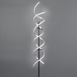 Pastatomas LED šviestuvas SEQUENCE 32W 2300K-3000K-4000K juodos / aliuminio spalvos