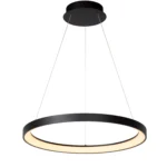 Pakabinamas LED šviestuvas VIDAL 48W D58 juodos spalvos / dimeriuojamas