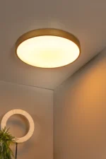 Lubinis LED šviestuvas UNAR 36W 2700K D50 aukso spalvos / dimeriuojamas - Image 2