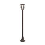 Pastatomas LED lauko šviestuvas SORRENTO juodos spalvos