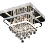 Lubinis LED šviestuvas PALLAS 36W 4000K chromo spalvos