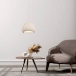 Pakabinamas šviestuvas 23160 D30 baltos spalvos