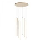 Pakabinamas LED šviestuvas GENIUS 68W SO.GENIUS/8-ORO aukso spalvos / dimeriuojamas