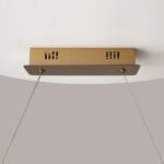 Pakabinamas LED šviestuvas KRONE 36W aukso spalvos - Image 8
