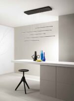 Pakabinamas LED šviestuvas GENIUS 80W SO.GENIUS/5O-NERO juodos spalvos / dimeriuojamas - Image 2