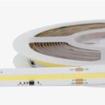 LED juosta 24Vdc, 10W/m, COB 480LED/m, skaitmeninė WS2811, 3000K, IP20, 180°