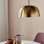 Pakabinamas šviestuvas CERA D36 žalvario spalvos