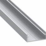 Paviršinis profilis DUAL, aliuminis anoduotas LED juostoms, 3m