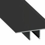 Priglaistomas, įleidžiamas profilis FALCO aliuminis anoduotas LED juostoms, 3m