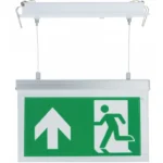 Įmontuojamas pakabinamas evakuacinis LED šviestuvas 2W 3H