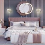 Sieninis šviestuvas LUXURIA aukso spalvos - Image 3