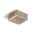 Įmontuojamas šviestuvas ESTER-2 square aukso spalvos