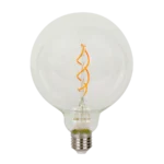 LED lemputė E27 4W G95 1800K dimeriuojama