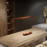 Pakabinamas LED šviestuvas WOODY natūralus medis