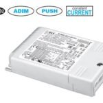 60W srovės šaltinis LED 350-1050mA 2-74V, su DIP-SWITCH, AM/PWM, DALI2, PUSH