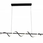 Pakabinamas LED šviestuvas 30W juodos spalvos 19040