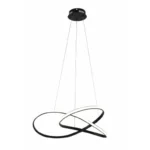 Pakabinamas LED šviestuvas 30W juodos spalvos 19042
