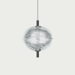 Pakabinamas LED šviestuvas JEFFERSON mini 3W juodos spalvos
