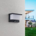 Sieninis LED lauko šviestuvas NESTOS su judesio davikliu antracito spalvos - Image 3