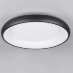 Lubinis LED šviestuvas CARDONA 38W juodos spalvos