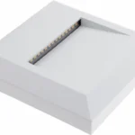 Įmontuojamas LED šviestuvas STEP LIGHT 4000K kvadratinis baltos spalvos