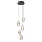 Pakabinamas LED šviestuvas ALANI 28W juodos/aukso spalvos - Image 4