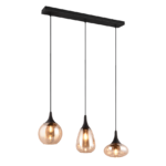Pakabinamas šviestuvas LUMINA 40W juodos spalvos