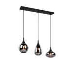 Pakabinamas šviestuvas LUMINA 40W juodos spalvos