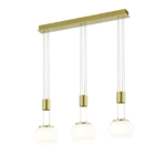 Pakabinamas LED šviestuvas MADISON 8W žalvarinė spalvos