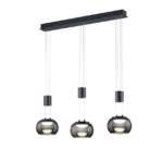 Pakabinamas LED šviestuvas MADISON 8W juodos spalvos