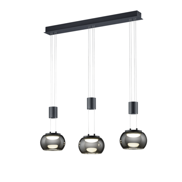 Pakabinamas LED šviestuvas MADISON 8W juodos spalvos