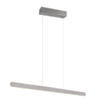Pakabinamas LED šviestuvas HELIOS 28W aliuminio spalvos