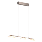 Pakabinamas LED šviestuvas MERTON 9W nikelio spalvos